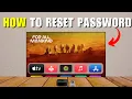 How To Reset Apple TV Password