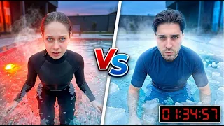 SICAK VS SOĞUK HAVUZDAN SON ÇIKAN KAZANIR 3 ?! 🔥❄️