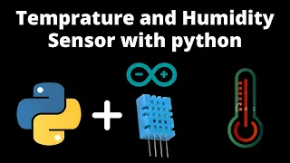 Arduino temperature Humidity sensor using python