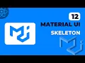React Material Ui - 12 Skeleton In Material Ui 2023