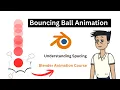 Bouncing ball animation Blender Animation Course