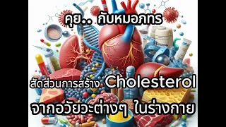 คอเลสเตอรอลในร่างกายส่วนใหญ่มาจากการสร้างเองหรือจากอาหาร