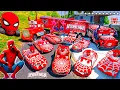 Download Lagu GTA 5 - Stealing HORROR SPIDERMAN MCQUEEN CARS with Franklin! (Real Life Cars #217)