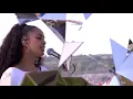 Jorja Smith performs Goodbyes in acoustic session at Glastonbury 2019