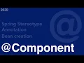 Java Annotations Spring Annotation Stereotype Annotation Component