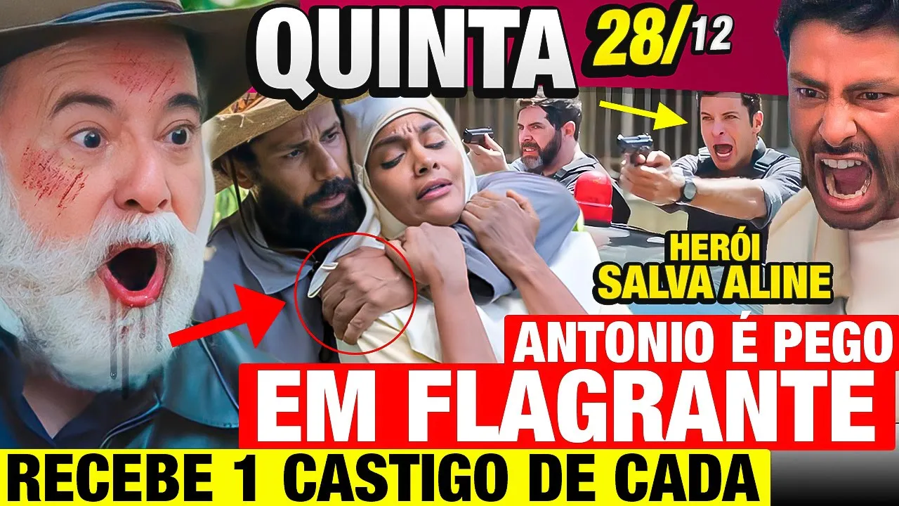TERRA E PAIXÃO CAPÍTULO DE HOJE - QUINTA 28/12 - Resumo da novela Terra e Paixão hoje ao vivo