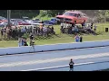 2024 Mopar Nats General Lee jump - flies so high it leaves the frame
