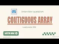 Contiguous Array - Leetcode 525