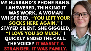 A Woman Whispered I Love You On My Husband S Phone When I Recognized The Voice I FROZEEE 