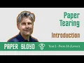 01 Paper Tearing Sloyd Visual Guide Introduction Charlotte Mason Beehive