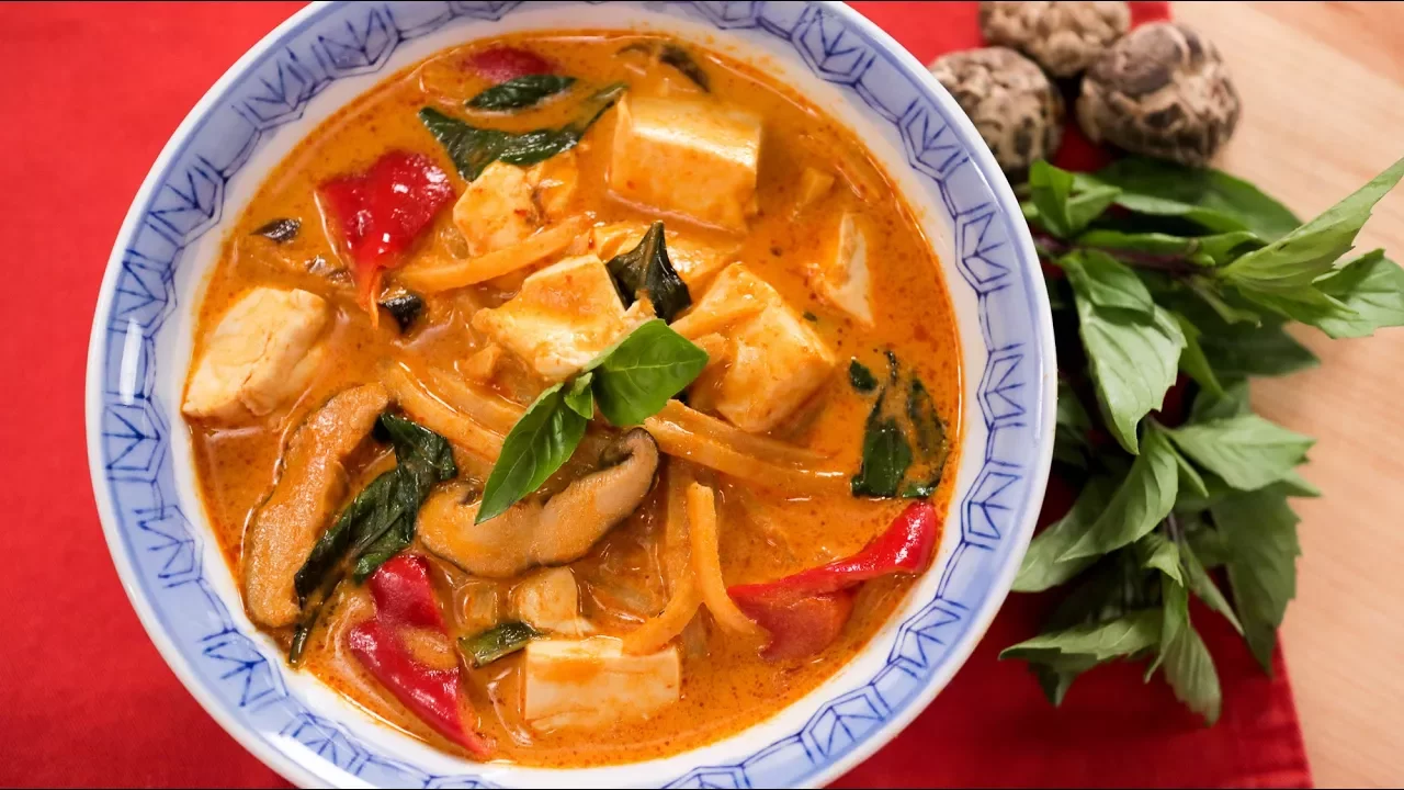 Vegan Thai Red Curry Recipe    Thai Recipes