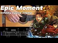 Infinity Castle Main Theme - Demon Slayer Guitar Fingerstyle TAB