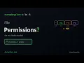 File Permissions