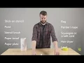 How to Paint a Stick On Stencil - Wall Letters Woodland Manufacturing
