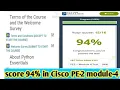 PE-2 Module 4 pe 2 Cisco python python test solution Cisco problem with me