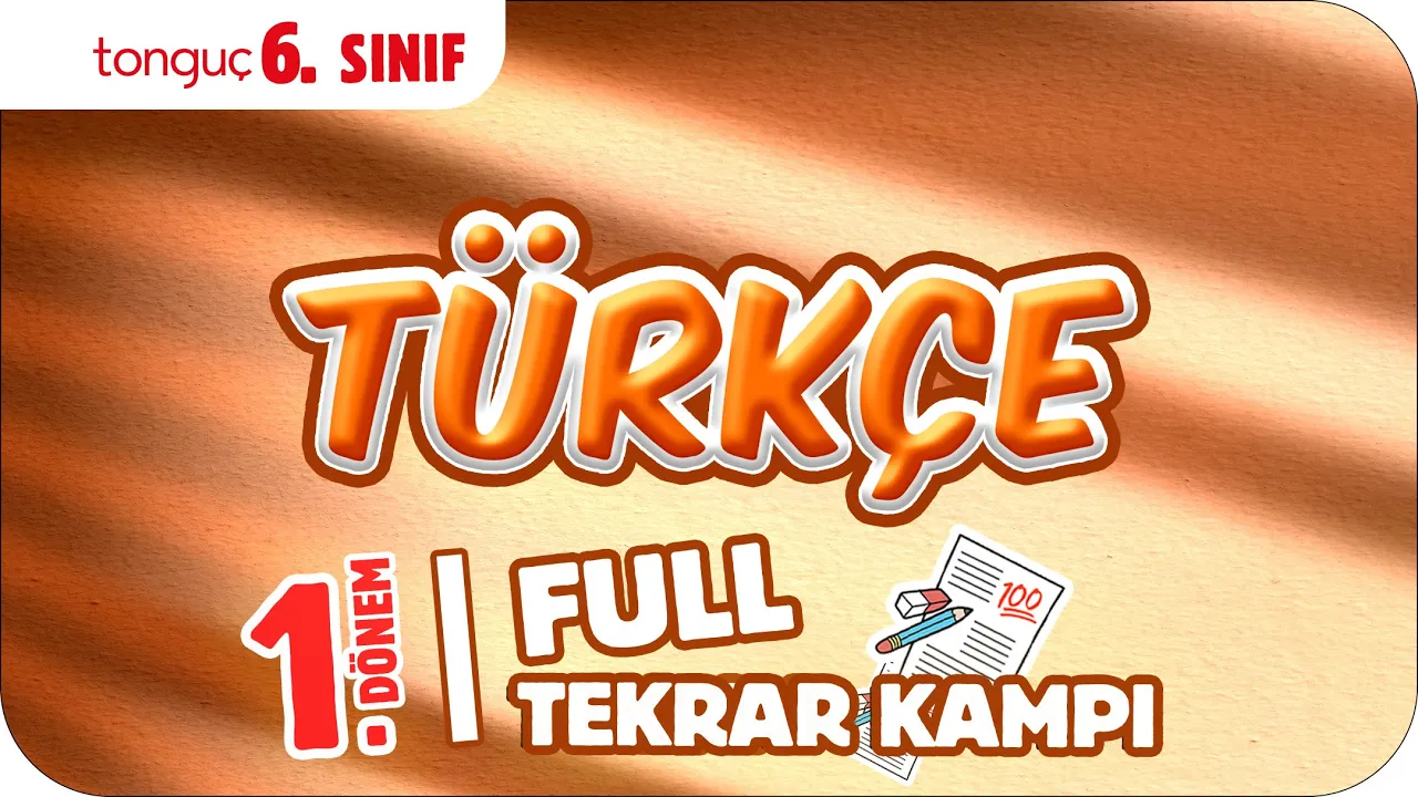 6. Sınıf Türkçe 1. Dönem Full Tekrar #2026