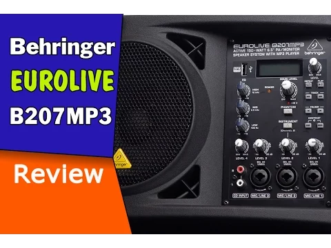 Download MP3 Behringer B207MP3: Is this the best compact PA system?