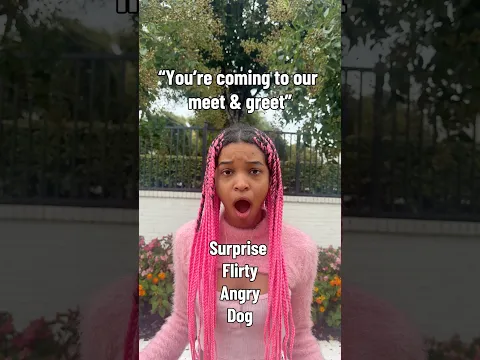 SHE BARKED!?😳 (WE’RE HAVING A MEET & GREET!🎉)