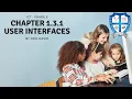 IGCSE 1 3 1 - User Interfaces
