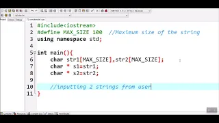 How to concatenate two strings using pointer in C