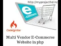 multi vendor ecommerce website in php source code e commerce website project part 22 3 of 2