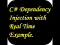 C Dependency Injection with Real Time Example