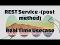 task25 REST service post method