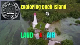 Exploring Duck Island (AKA Snake Island), by foot and by drone.  Ep80