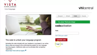 Set up your VHL account and enroll in course