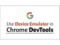 Use Device Emulator in Chrome Developer Tools Responsive Web Design
