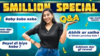 ✨5 MILLION SPECIAL QNA ✨ || #bongposto #funny #qna