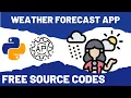 Make Weather Forecast App - Python API