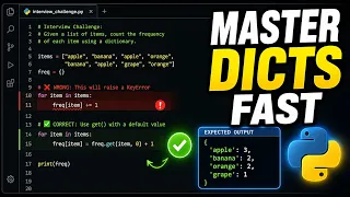 13 Python Dictionary Challenges for Interviews