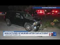 Man accused of murder after a car crash in Christian County
