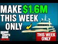 Earn $1.6M This Week in GTA Online – The EASIEST Method to Do Right Now