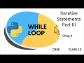 Python Basics While Loop in Python Iterative Statements in Python