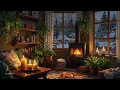 Lagu Cozy Winter Lofi – Fireplace, Snowfall \u0026 Chill Study Beats ❄️🔥