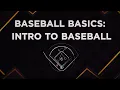 Intro to Baseball A baseball explainer for those trying to get into the sport Baseball Basics