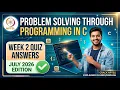 NPTEL Problem Solving Through Programming In C Week 2 Quiz Assignment Answers July 2026