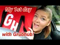 First Day with Grubhub Driver App Review Ride Along how much I made