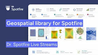 Geospatial library for Spotfire
