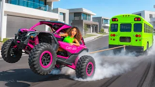 THE SCHOOL BUS ALMOST KILLED MY GIRLFRIEND …
