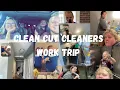 Clean Cut Cleaner Work Trip Vlog