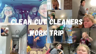 Clean Cut Cleaner Work Trip Vlog