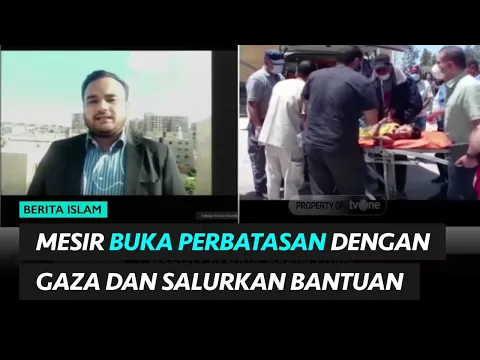 Mesir Buka Perbatasan dengan Gaza untuk Bantu Warga Palestina | religiOne