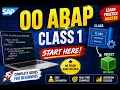 SAP ABAP Object-Oriented Programming Class 1 Beginner to Expert
