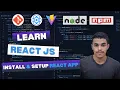 React Setup Folder Structure Explained Install React Start Coding