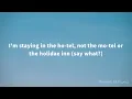 Cassidy - Hotel ft. R.Kelly (Lyrics)