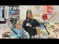 A DAY IN THE LIFE AS A NURSE 12 hour night shift new grad nurse pre shift routine more