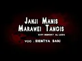 Janji manis marawei tangis